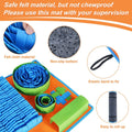 Vivifying Snuffle Mat for Dogs, Interactive Dog Puzzle Toy for Boredom and Mental Stimulation, Enrichment Feeding Game Sniff Mat Helps Slow Eating