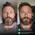 Striking Viking Beard Growth Oil with Biotin - 2 Fl Oz, Unscented - Thickening, Conditioning Biotin Beard Growth Serum for Men with Argan & Jojoba