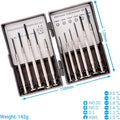 11PCS Mini Precision Screwdriver Set, XAQISHIRE Small Screwdriver Set for Repair Computer, Electronics, Toys, Watch
