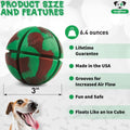 Goughnuts – Virtually Indestructible Ball - Guaranteed Dog Chew Toys for Aggressive Chewers Like Pit Bulls, German Shepherds, and Labs from 30-70