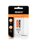 REACH Dentotape Waxed Dental Floss Tape, Unflavored, Extra Wide Floss, Shred & Frey Resistant, Plaque Remover for Teeth, Easy on Gums & Teeth,