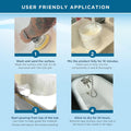 Ekopel Bathtub Refinishing Kit - Made in The USA - Odorless Tub and Tile Reglazing - Most Durable Never Peel Tub Paint Coating - Pour On Touch Up Size