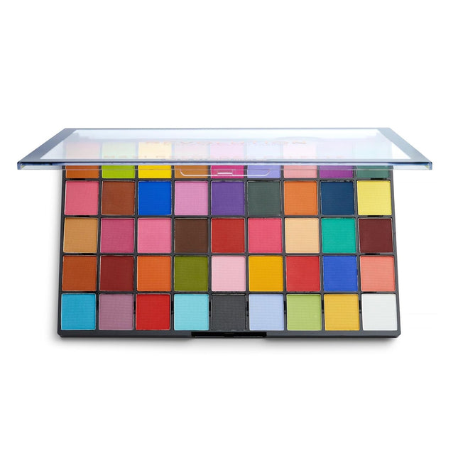 Revolution, Maxi Reloaded Palette Monster Mattes, Supersized with 45 Highly-Pigmented Shades & Matte Formula, Vegan & Cr