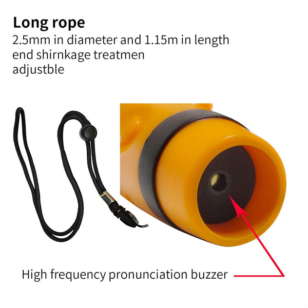 ZHT Electronic Whistles for Referees with USB Charging, 3 Tone High Volume Emergency Whistle for Referee Coaches Teacher, Outdoor Camping Hiking
