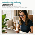 Sleep ZM Blue Light Blocking & Light Sensitivity Glasses with 14 Lens Types 23 Voyage Frame - Invisi Aid Clear Lens