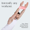 Bala Bands Resistance Bands, Non-Slip Fabric Exercise Bands | Non-Slip Ankle, Legs, Glutes & Booty Bands, Women & Men - Loop Workout Bands for