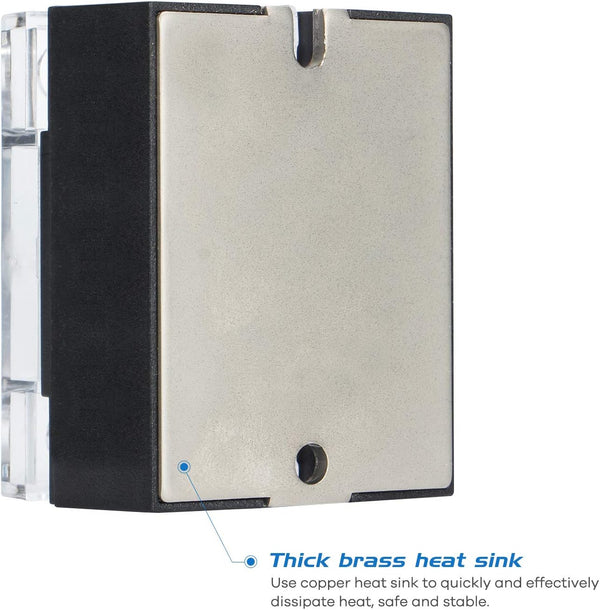 CG Solid State Relay SSR-25DD DC to DC Input 3-32VDC To Output 5-240VDC 25A Single Phase Plastic Cover DC to DC 25A