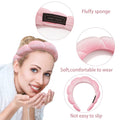 Ayesha Spa Headband for Washing Face Makeup Skincare Soft Sponge Hair band | Comfortable & Non-Slip | Headband for Beauty Routines | Ideal Gifts