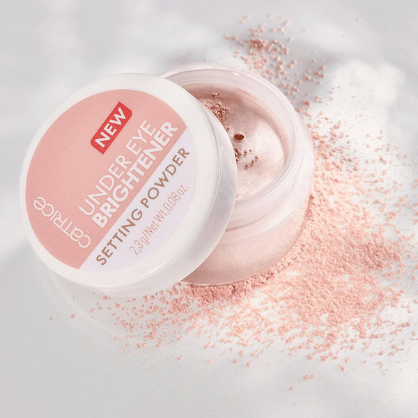 Catrice | Under Eye Brightener Setting Powder (010 | Light Rose) | Brightening, Soft Focus Effect Enriched with Hyaluronic Acid for Flawless
