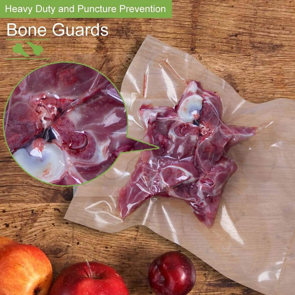 6 Pack 8"X20'(3Rolls) and 11"X20' (3Rolls) Vacuum Sealer Bags Rolls for Food,Commercial Grade, BPA Free,Puncture Prevention,Great for Sous Vide