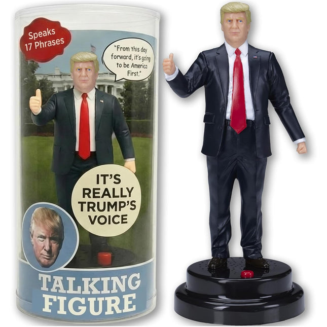 Talking Donald Trump Figure Speaks Multiple Lines in Donalds Real Voice - Trump 