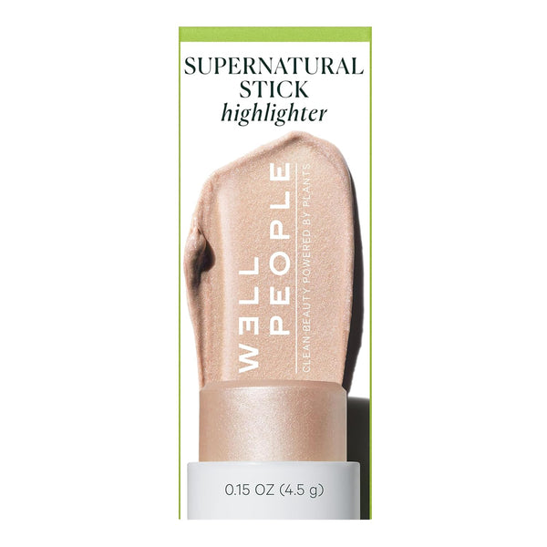Well People Supernatural Stick Highlighter, Highlight Stick for Hydrated, Dewy Skin, Use on Lips, Cheeks & Eyelids, Vegan & Cruelty-Free,