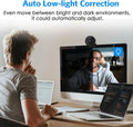 EMEET C950 1080P Webcam - USB Webcam with Microphone & Physical Privacy Cover, Auto Light Correction, Fixed Focus, USB Plug & Play, Ultra Web Cam