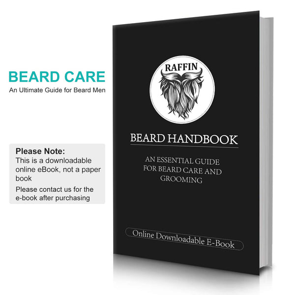 RAFFIN Beard Kit w/Beard Oil, Beard Balm, Beard Brush, Beard Comb, Beard Wash/Shampoo for Men's Self-care, Christmas & Stocking Stuffers for Adult