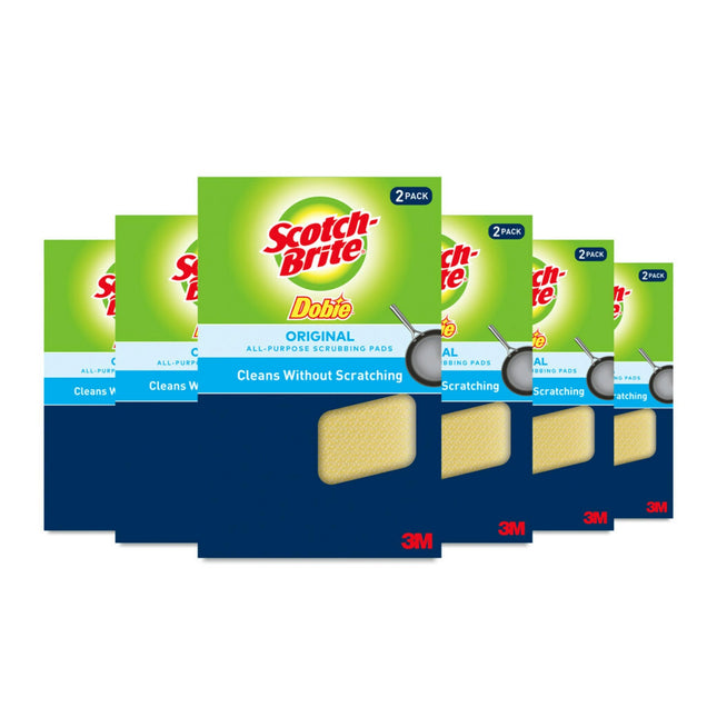 Scotch-Brite Dobie Pads, Dobie Sponge for All Purpose Cleaning of Kitchen, Bathr