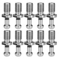 CAT40 45° Pull Stud Retention Knob Fits HAAS CAT 40 CNC Tool Holder Mitsubishi Toshiba Daewoo OKK Kitamura Kira Kia, etc. (10-Pack)