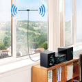Bingfu FM Radio Dipole Antenna for Stereo Receiver Indoor Pioneer Onkyo Yamaha Marantz Bose Wave Music System Home FM Radio AV Audio Video Home