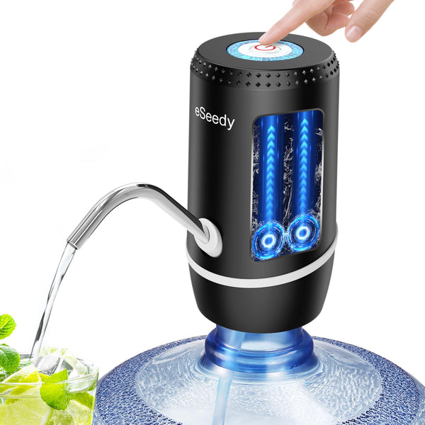 Water Dispenser for 5 Gallon Bottle, Fast Pumping Automatic Water Pump Black