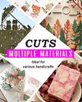 DIYSELF 1 Pcs Craft Hobby Knife Exacto Knife with 11 Pcs Stainless Steel Blade Kit, 1Pcs Steel 15CM Ruler for Art, Scrapbooking, Stencil (Purple)