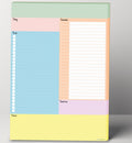 Week Planner Time Tracker to Do List Notepad Goal Setting Busy Life Checklist Time Management Organizer Work Life Balance 7" X 11" Premium 100Gsm