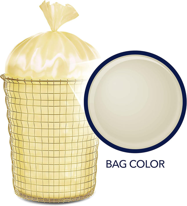 Color Scents Medium Trash Bags - 8 Gallon, 40 Bags (1 Pack of 40 Count), Twist T