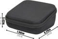 khanka Hard Case for Brother P-Touch PT-D210 PTD220 Home/Office,Black | EVA Hard Shell, Mesh Pocket Accessory Storage, Impact Resistant