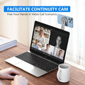 Magnetic Phone Holder for Laptop for Magsafe for Iphone 16/15/14/13/12 & All Phones, 180ÃÂ°Adjustable Phone Side Mount for Computer Monitor for