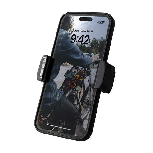 FREAKMOUNT Magnetic Motorcycle Phone Mount - Compatible with Harley Davidson - Premium Billet Aluminum Holder for Gas Ta