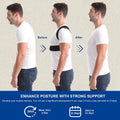 Paskyee Posture Corrector for Women and Men, Adjustable Back Brace for Neck, Shoulder, and Upper Back Pain Relief, Back Straightener for Clavicle