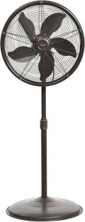Newair Outdoor Patio Misting Fan | 2-In-1 Outdoor Deck & Mister Fan | 5 Gentle Mist Nozzles | outside Cooling Fan with 600 Square Foot Effective