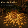 Solar Lanterns Outdoor Waterproof Hummingbird Garden Decor Gifts for Women Mom Grandma Hanging Solar Lights Metal Solar Decoration outside for