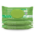 Mckesson Flushable* Adult Wet Wipes â 144 Wipes (3 Pack of 48) â Aloe & Vitamin E, Plant-Based Cleansing Wipes, Scented