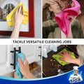 MR.SIGA Microfiber Cleaning Cloth, Pack of 24, Size:12.6" X 12.6
