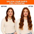 Full Shine Weft Hair Extensions 14 Inch 100G Copper Double Weft Remy Hair | Human Hair Bundles, Double Weft Extensions, Remy Straight Hair Weft,