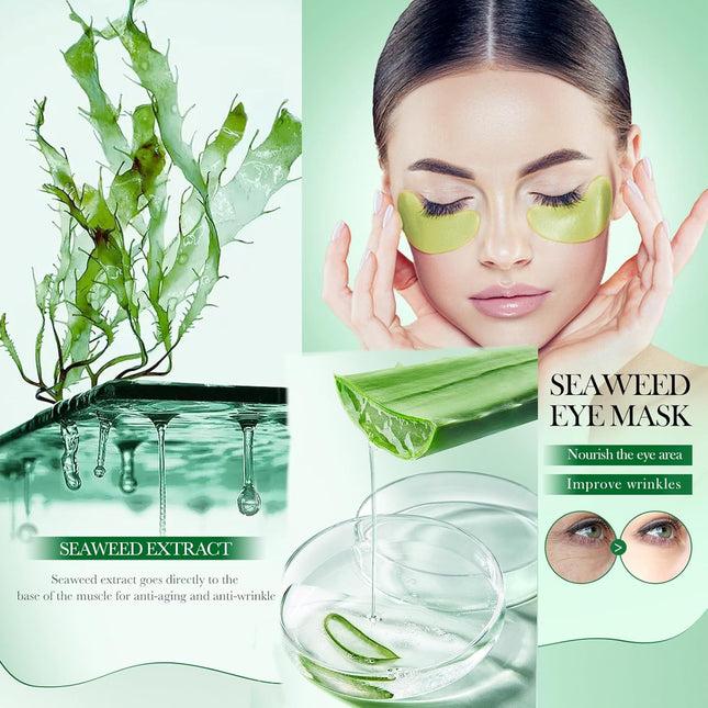 36 Pairs under Eye Patches & Lip Mask for Puffy Eyes and Dark Circles - Crystal Lip Care Gel Pads Mask Bulk Collagen Ski