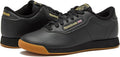 Reebok Princess Sneakers for Women, Comfortable Walking or Tennis Womens Shoes 9 Black/Gum