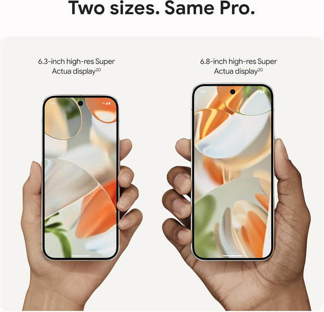 Google Pixel 9 Pro XL - Unlocked Android Smartphone with Gemini, Triple Rear Camera System, 24-Hour Battery, and 6.8" Su
