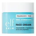 E.L.F. SKIN Holy Hydration! Face Cream, Fragrance Free, Smooth, Non-Greasy, Lightweight, Nourishing, Moisturises, Softens, Absorbs Quickly,