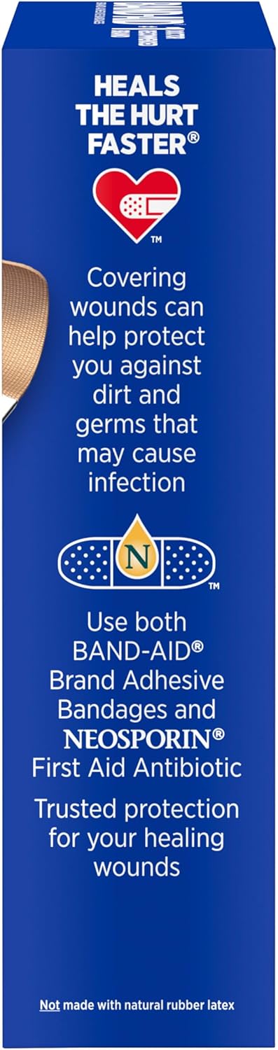 Band-Aid Brand Adhesive Bandages Flexible Fabric, Extra Large, 10 Count (Pack of 2)