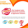 Nylabone Power Chew Textured Ring Dog Chew Toy, Flavor Medley, X-Large | Durable dog toys, long lasting, discourages destructive chewing,