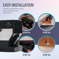 ELITRA HOME – Elitra 3-In-1 Under The Cabinet Electric Can Opener – Black