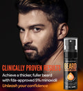5% Minoxidil Beard Growth Oil for Men: Minoxidil for Men Beard Hair Regrowth Serum with Biotin and Caffeine - Unleash Your Wildness with Stronger