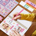 DIY Journal Kit for Girls - DIY Journal Set for Tween & Teen Girls, Stationery Set, Scrapbook & Diary Supplies Set, Journaling Art Crafts Kit,
