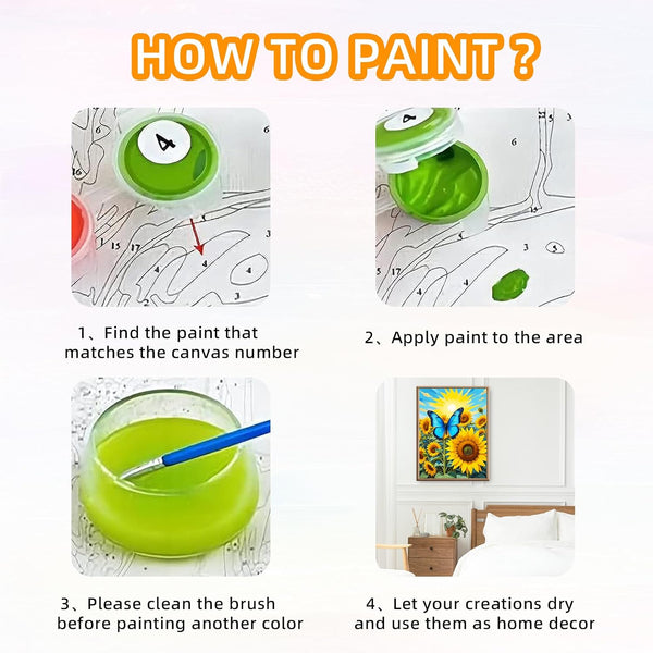 Bird Paint by Number for Adults,Christmas Bird Paint by Numbers Kit for Adults Beginner,Cute Bird Wearing Santa Hat Adult Paint by Number Kits on
