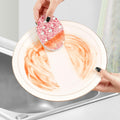 Zero Scratch Scrub Sponges, 3 Kitchen Sponges for Washing Dishes and Cleaning The Kitchen and Bath, Cleaning Power for Everyday Jobs,Funny