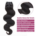 HVN-KVVM Body Wave Bundles Human Hair 12 Inch 12A Human Hair Bundles 100% Unprocessed Brazilian Virgin Hair Weave 1 Bundles Deals Human Hair