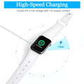 3 in 1 Short Charger for Apple Watch - Portable Charging Cable USB C & USB a Compatible with Iwatch Series Ultra 2/SE 2/10/9/8/7/6-1, Iphone 16/15