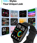 Smart Watches for Men - Activity Tracker for Android Ios with Calls,Fitness Tracker with 100+ Sport Modes, IP68 Waterproof, Heart Rate/Sleep