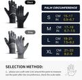 Kyncilor Womens Winter Gloves Mens Thermal Gloves with Touchscreen Fingers Anti-Slip Grip for Runing Working Texing Driving