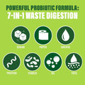 Green Gobbler Septic Tank Enzyme Treatment Packets, 6 Month Supply - Powerful & Natural Bacteria to Prevent Costly Septic Issues, Back-Ups 6 Pods